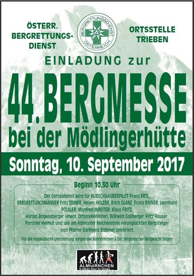 44.Bergmesse